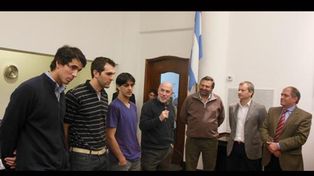 El equipo de básquet de Unión recibió su reconocimiento en el Concejo
