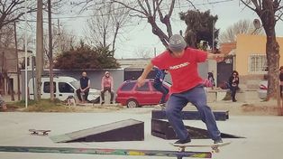 50-50 en la baranda m&oacute;vil que colocaron en el play&oacute;n.