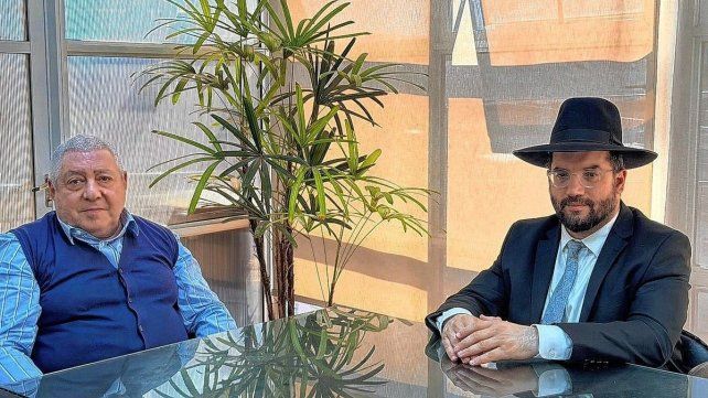 Marcos Cohen y el Gran Rabino Hamra visitaron Paraná para invitar a autoridades municipales al Encuentro Federal por la Memoria con intendentes de todo el país.