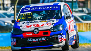 El VW de Jonás Maurelli, el piloto de Granadero Baigorria que se impuso en Rosario.