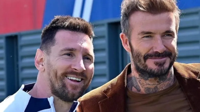 Messi y Beckham