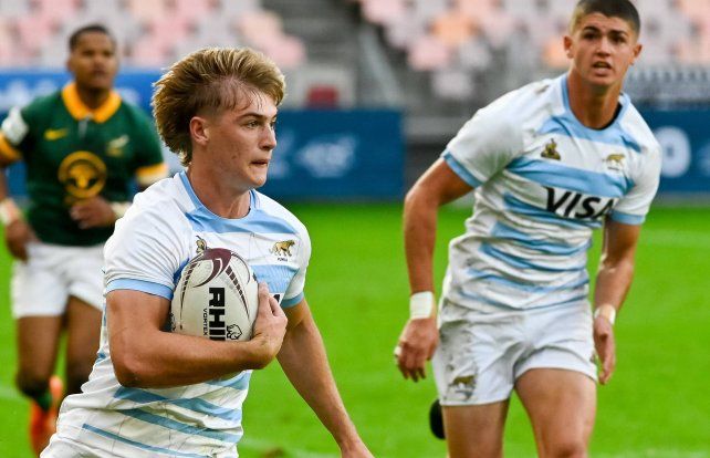 El paranaense Bautista Lescano fue el autor de un try para el combinado nacional.