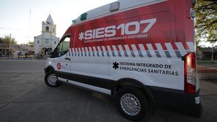 El paciente viajó más de 400 kilómetros en un ambulancia del Sies.&nbsp;