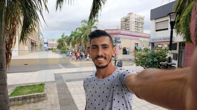 El delantero