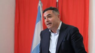 El precandidato a una banca en la Cámara alta santafesina.