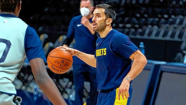 Facundo Campazzo vuelve a entrar en acción en Denver
