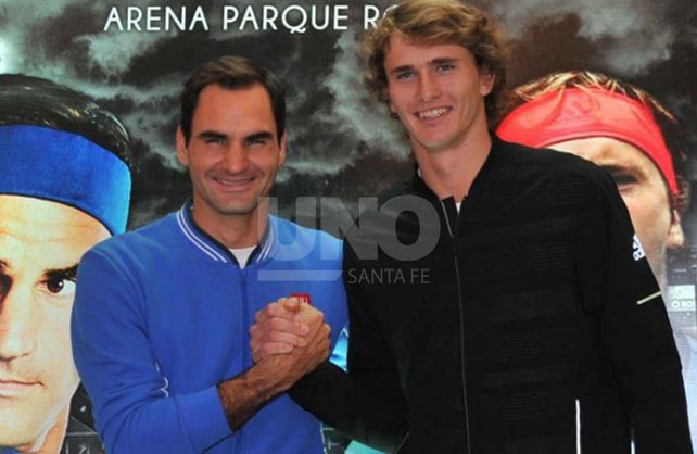 Federer se presenta en Buenos Aires ante Zverev