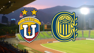 Universidad Central de Venezuela recibirá a Rosario Central en la Copa Libertadores.