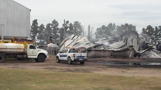 Explosión en un depósito en Recreo: un muerto 