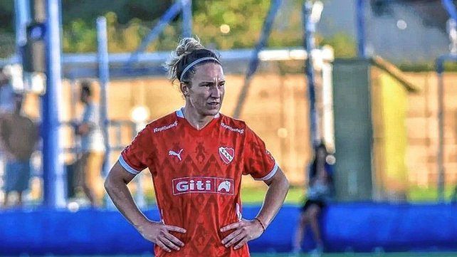 La entrerriana Virginia Coronel marcó para Independiente.