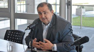 El intendente Juan Pablo Poletti en los estudios de UNO Santa Fe.