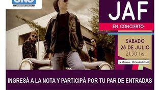 El UNO te invita a disfrutar de la buena música de JAF