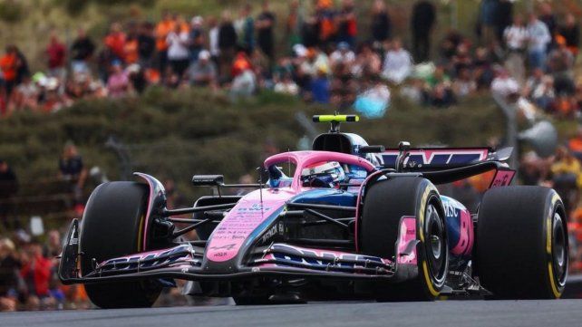 Franco Colapinto quedó afuera el el Q1 y largará en el puesto 16° en el Gran Premio de Baíses Bajos