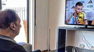 El hermano de Carlos Bilardo reconoció que cuando el Doctor ve un gol de Messi se le dibuja una sonrisa.