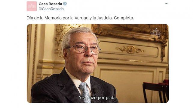 Lastimosamente se hizo por plata dice el Juan Bautista Tata Yofre