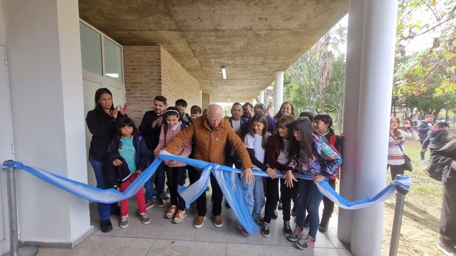 Puerto San Martín: Se inauguró la ampliación del anexo de la Escuela Secundaria Orientada N°1328