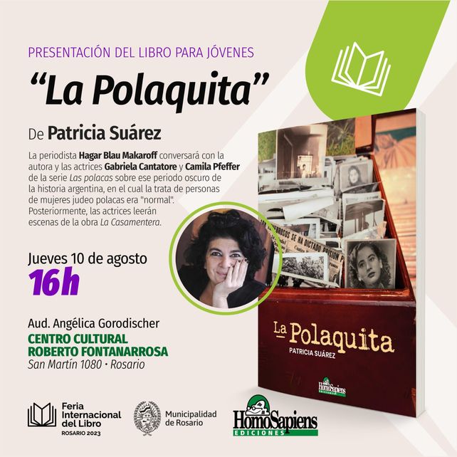 La Polaquita: historia de la red de prostitución Zwi Migdal en novela juvenil