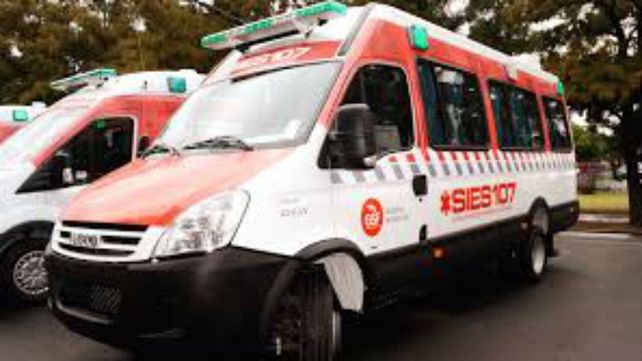 El Sies acudió con dos móviles al lugar de la tragedia.