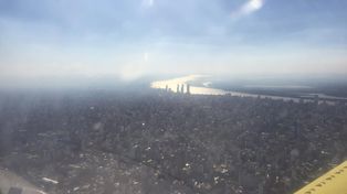 La ciudad sufre la invasi&oacute;n de humo desde marzo.