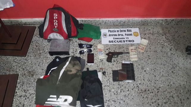 Secuestro. Los elementos habrían sido robados en una rotisería.&nbsp;