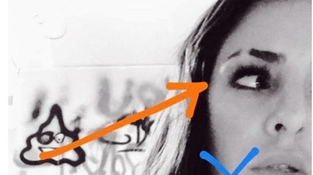 Cande Tinelli ahora se rapó parte de la ceja