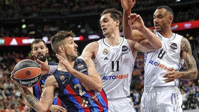 Real Madrid jugó en gran nivel y dejó en el camino al Barcelona de Nicolás Laprovittola.