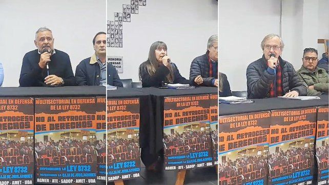 Los gremios que confluyen en la mesa Intersindical no fueron convocados para diseñar la reforma a la Caja de Jubilaciones y se oponen al proyecto oficialista.&nbsp;