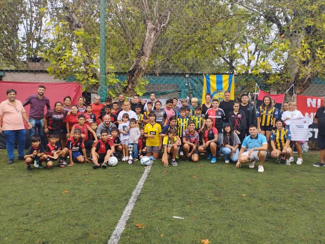 El clasico rosarino por la paz, una fija antes de cada encuentro entre Newell's y Central.
