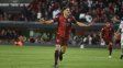El premio del Zorro Cóccaro a Guch por su asistencia en el primer gol de Newells