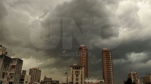 Rige un alerta por lluvias fuertes que abarca a la provincia de Santa Fe