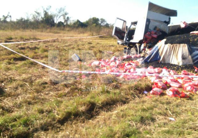 Chocaron dos camiones de frente en la ruta 34 y sus conductores resultaron heridos