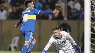 Pol Fernández lesionado en Boca.