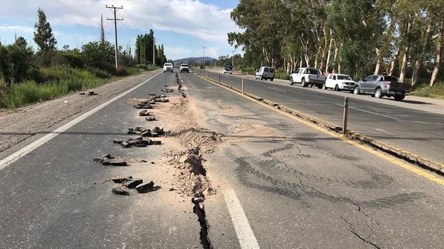 Villa Media Agua. El sismo se registró en los últimos minutos de la noche de este lunes