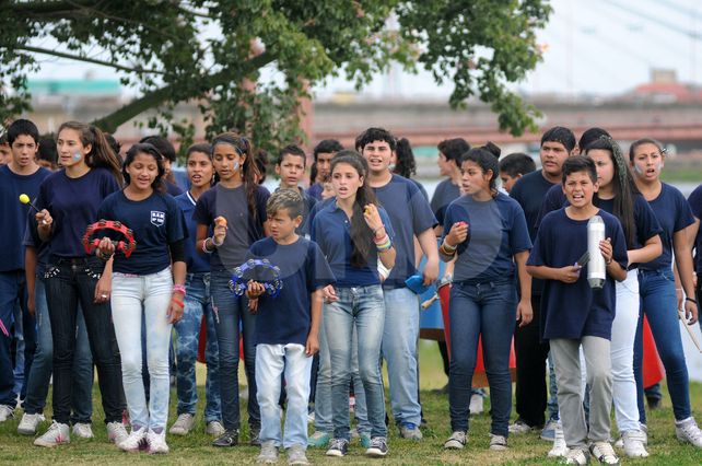 n la costanera este. Los chicos realizaron varias tomas y se divirtieron.