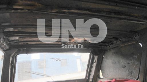 Incendiaron una trafic en barrio San Martín