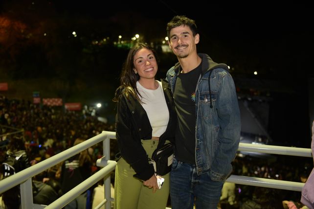 Mercedes D’elia y  Federico Giampani