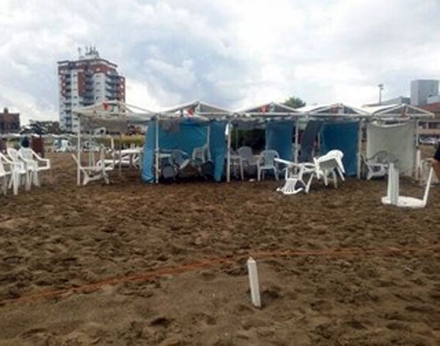 Nos habíamos refugiado en una carpa, dijo el amigo de una víctima fatal
