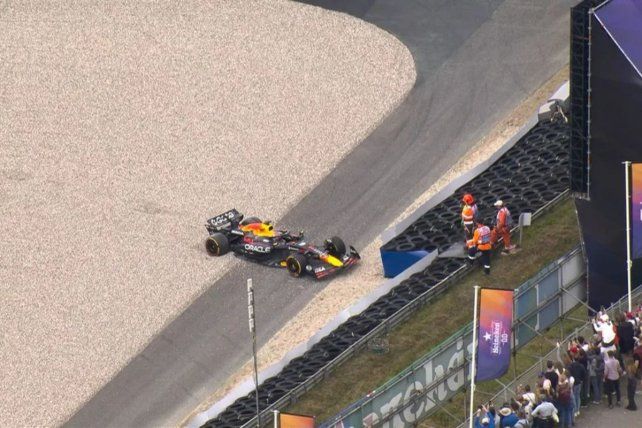 Fórmula 1: así fue el insólito despiste de Verstappen en el GP de Países Bajos