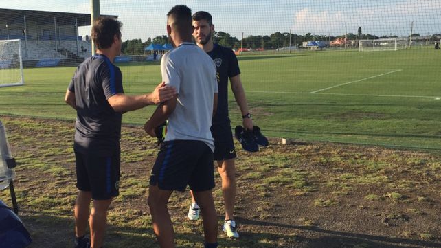 El reencuentro con el entrenador de Boca&nbsp;