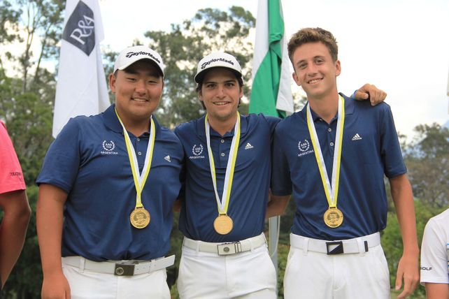El santafesino Lucas Cena, campeón Sudamericano de golf