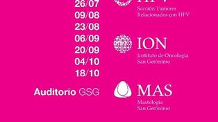 SANATORIO SAN GERÓNIMO: Ciclo de charlas para mujeres 2018.