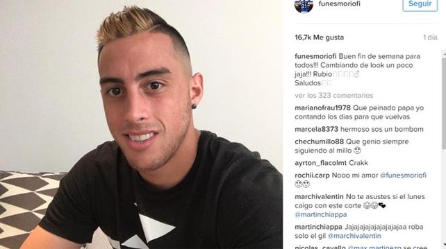 ¡Irreconocible! El mendocino Funes Mori hizo la gran Messi