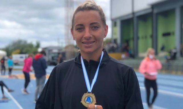 La atleta Evangelina Thomas