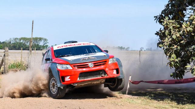 Así se corre el rally. Las vecinas localidades a Rosario