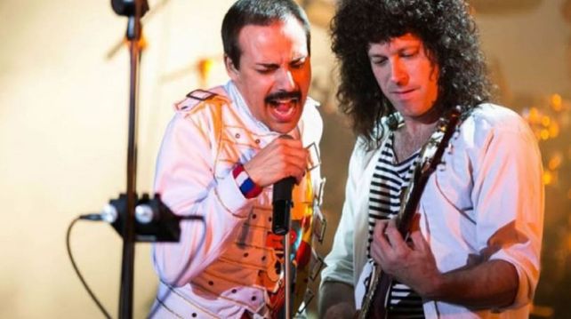 Francisco Calgaro (derecha) fue el guitarrista de la banda por 20 años.