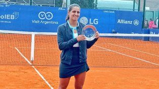 Lourdes Carlé tuvo una gran semana que no pudo coronar de la mejor manera al perder la final del Argentina Open.
