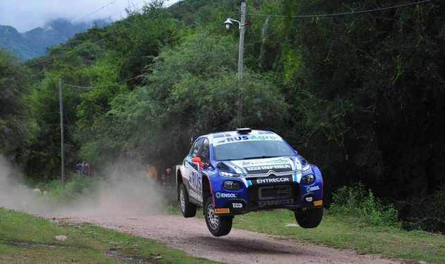 Marcos Ligato cerró un gran fin de semana en La Rioja con el Rally.