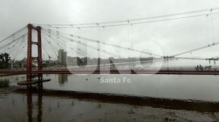 Los santafesinos reciben el 2014 con calor y cielo inestable