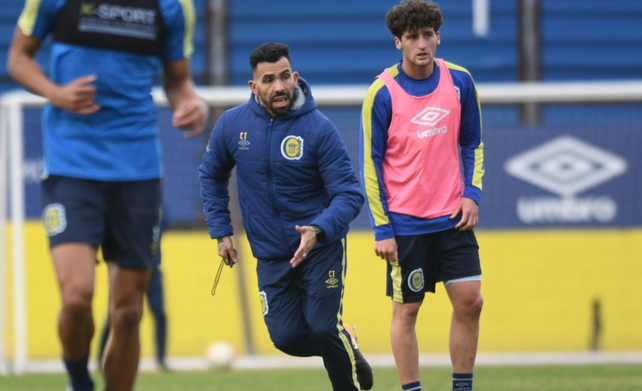 ¿Tevez estará en el banco de Central contra Unión?