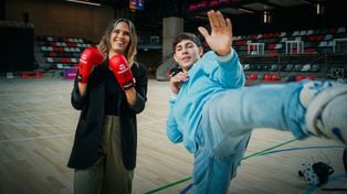 El karateca rosarino que sueña con Brisbane y ya tiene los anillos olímpicos en su pizarra